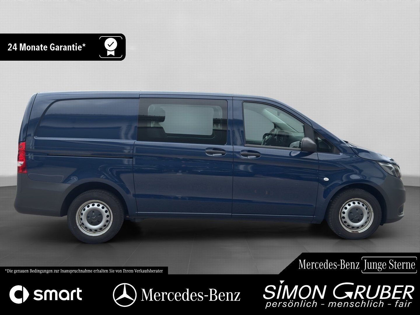 Fahrzeugabbildung Mercedes-Benz Vito 114 CDI Mixto lang Navi Klima Temp. 6 Sitze