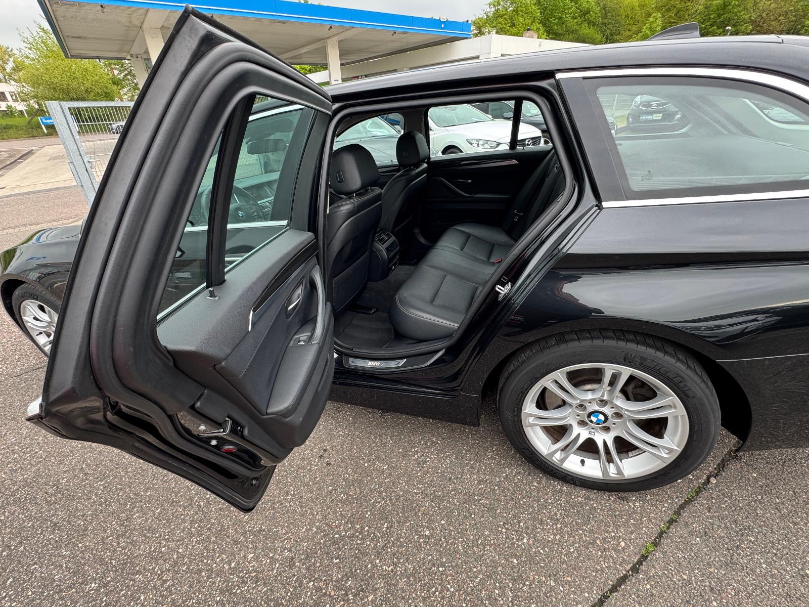 BMW 535D TOURING 3.0 313ch - BVA - CUIR - ATTELAGE - PLEINS PHARES XÉNON - SIÈGES CHAUFFANTS