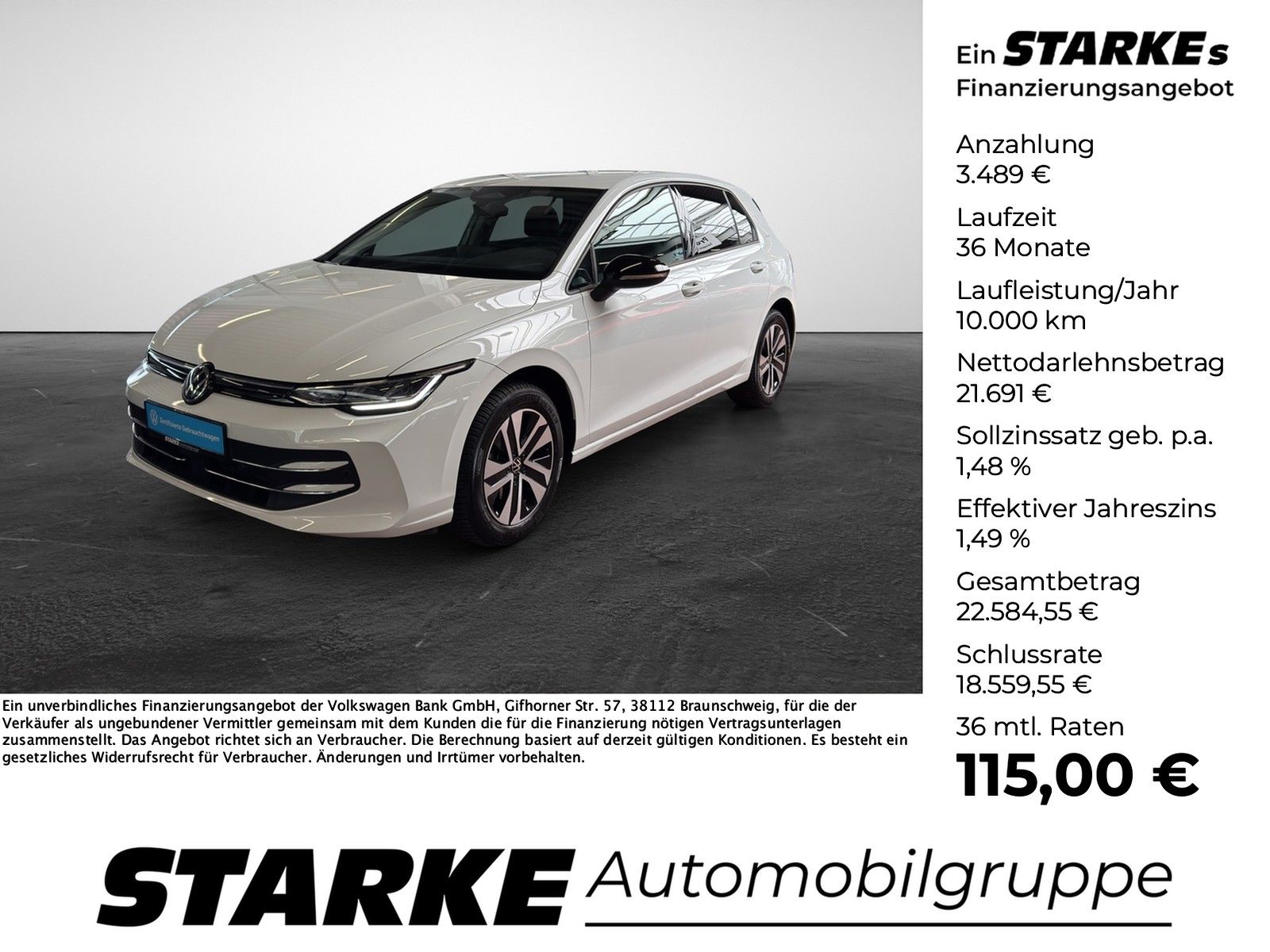 Volkswagen Golf 1.5 TSI Energy  Navi LED Kamera PDC LM Temp