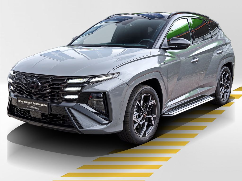 Hyundai TUCSON 1.6 CRDI N Line X Assistenz Trittbretter imagem 2