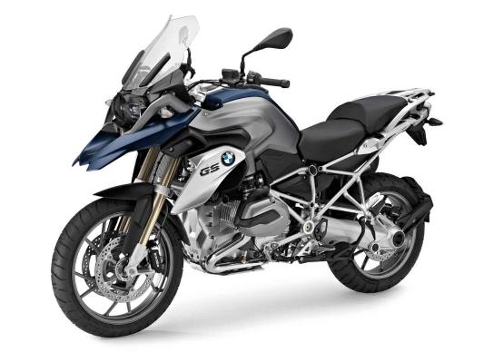 BMW R 1200 GS mit Koffern, Sturzbügel