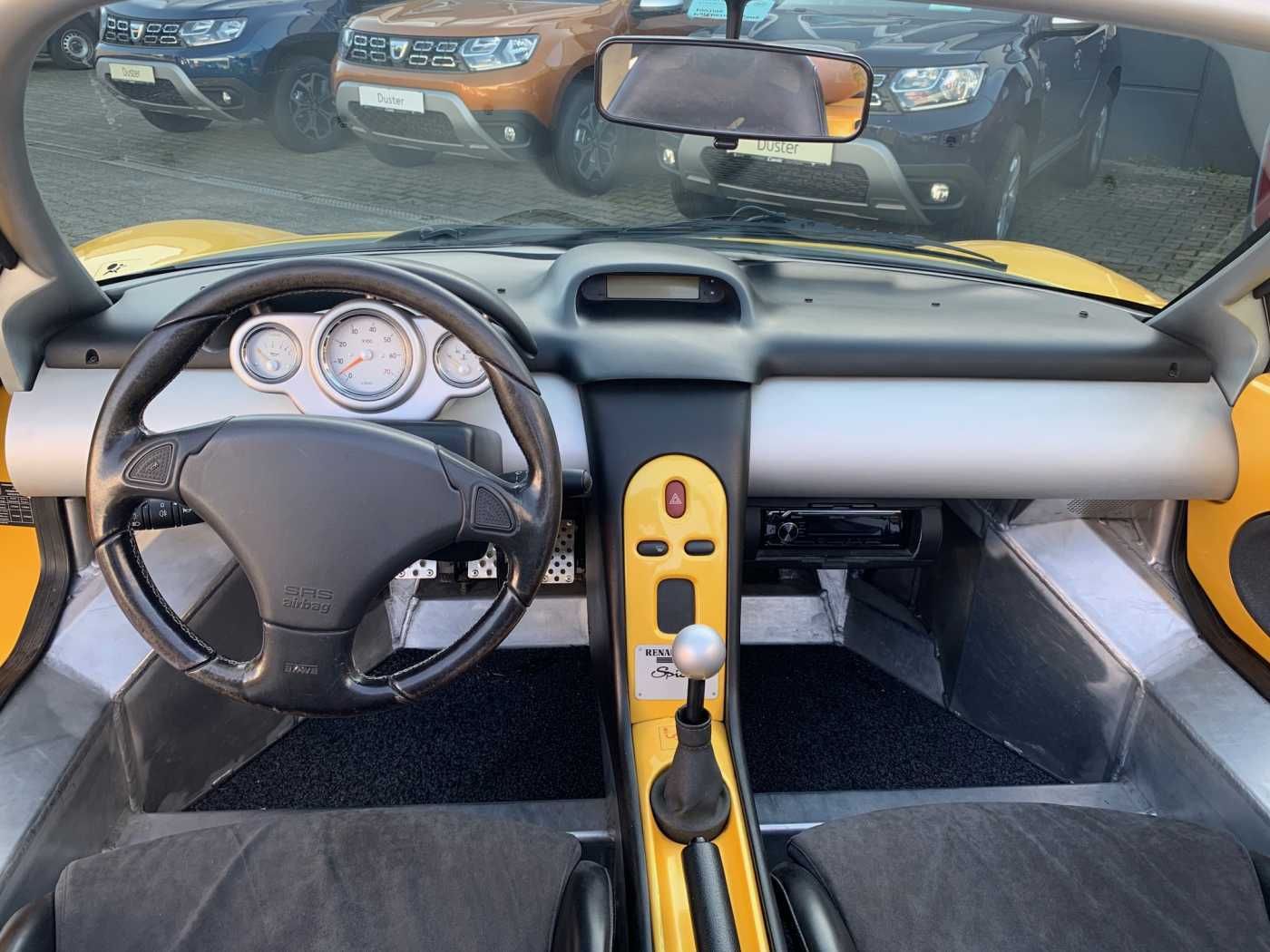 Fahrzeugabbildung Renault Spider Sport 2.0 Windschutz-Scheibe 1. Hand