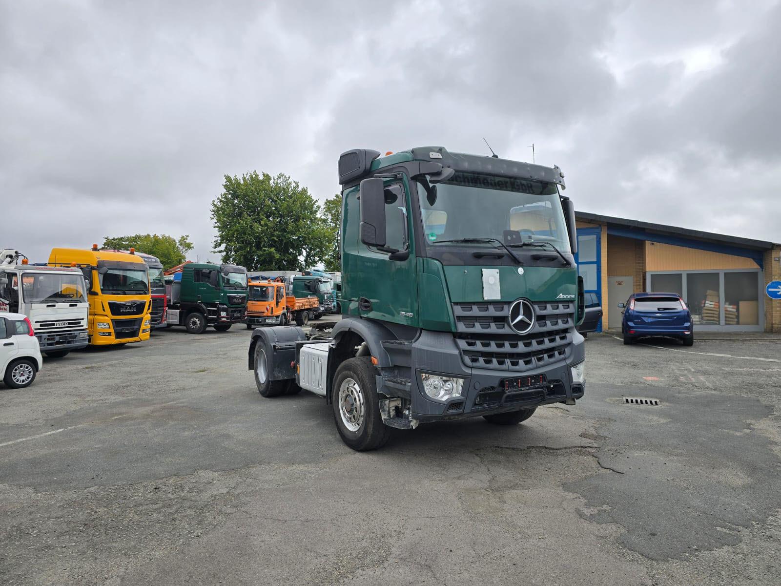 Mercedes-Benz Arocs 1846  Hydrodrive 4x4, Intrader Schubboden