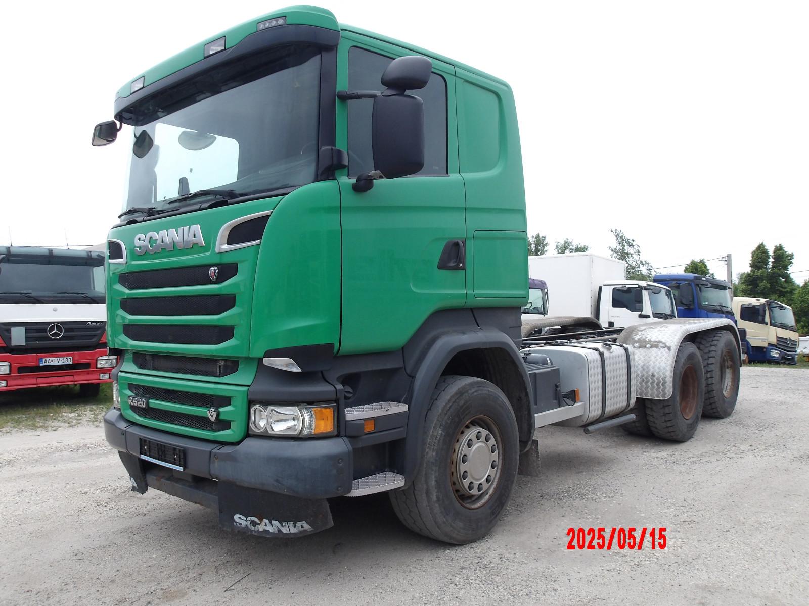 Scania R520 CB 6x4 V8 Fahrgestell