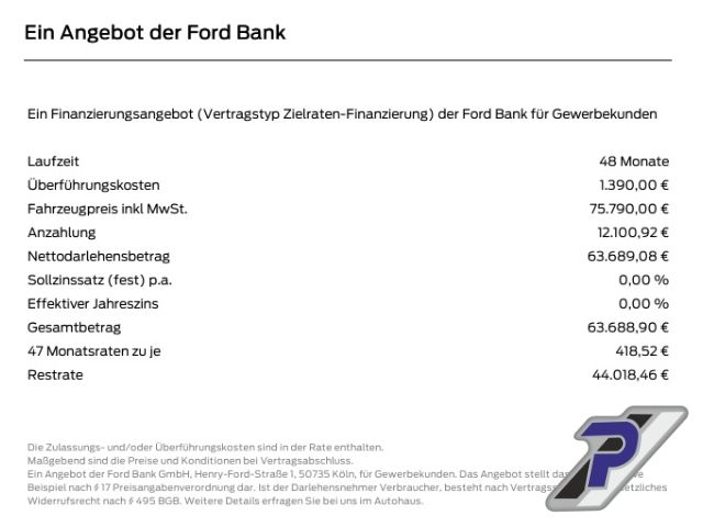 Ford Ranger PHEV MS-RT DOKA SOFORT 0% GEWERBEWOCHEN imagem 2