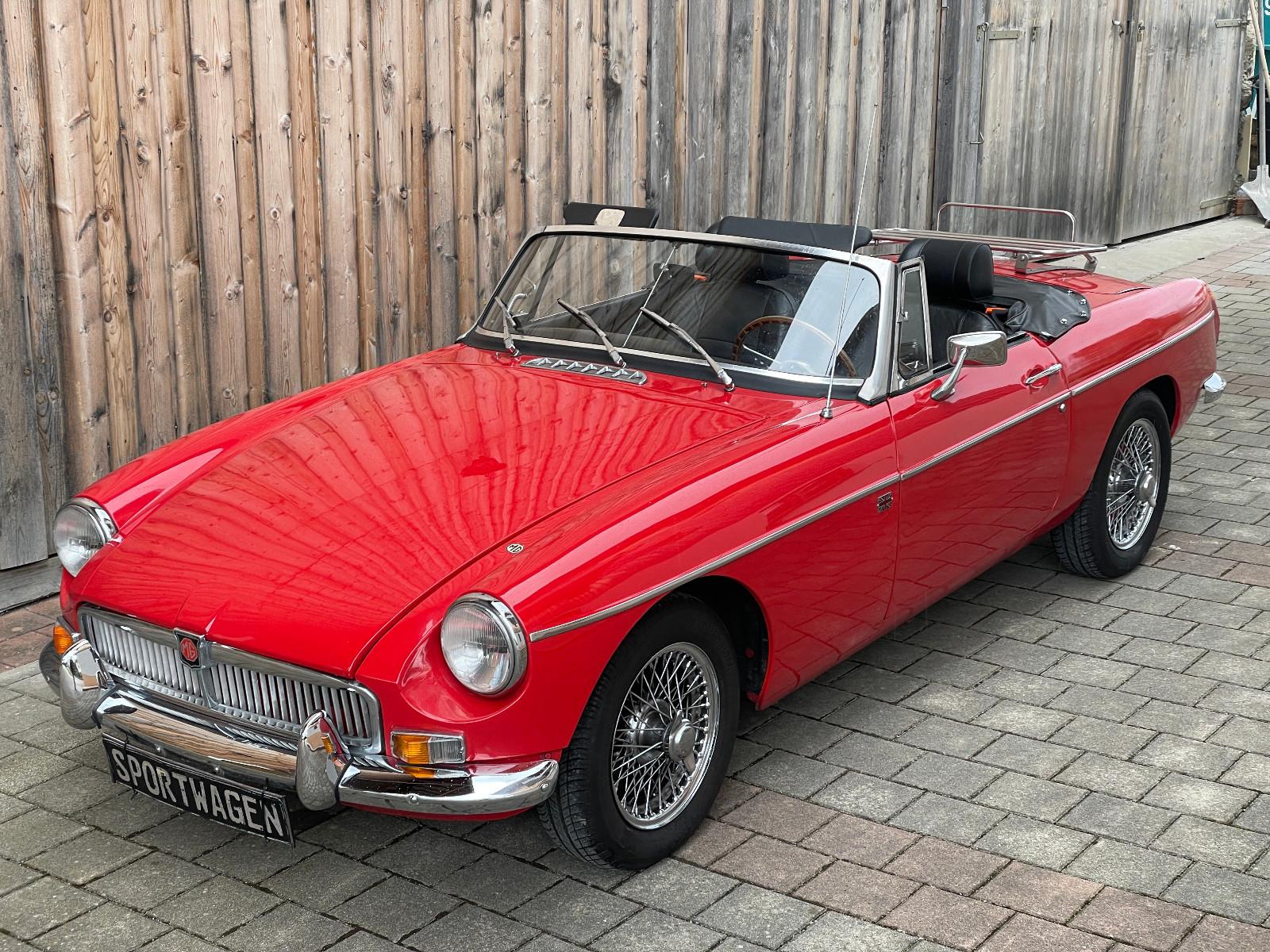 MGB Overdrive, Motor überh., 32 Jahre eine Hand!