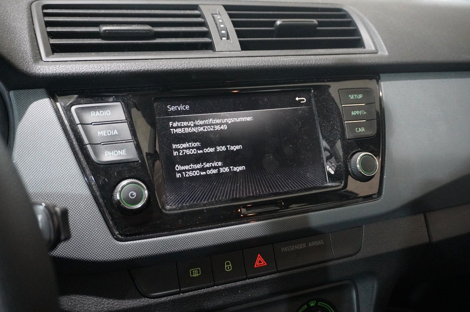 Fahrzeugabbildung SKODA Fabia 1.0 ACTIVE 5-TÜR LED/KLIMA/USB/NEBEL/BT