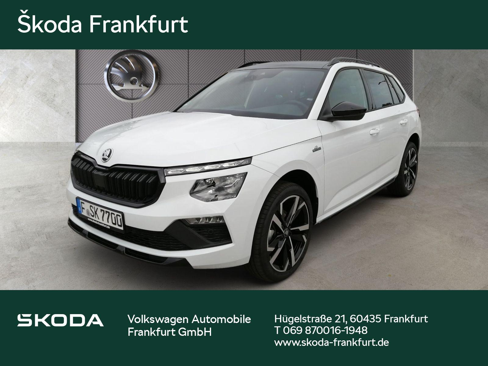Skoda Kamiq Monte Carlo 1,0 TSI 70 kW 5-Gang-Schaltget