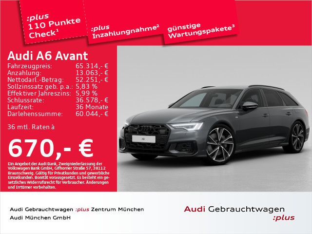 Audi A6 Avant 50 TFSIe qu. S line ACC Matrix R-Kamera