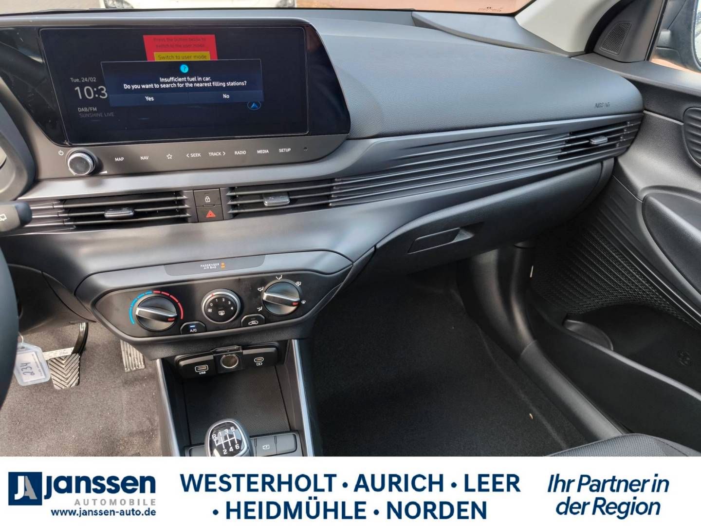 Fahrzeugabbildung Hyundai i20 FL (MY26) 1.0 T-GDI (90 PS) 6-MT Select Navi