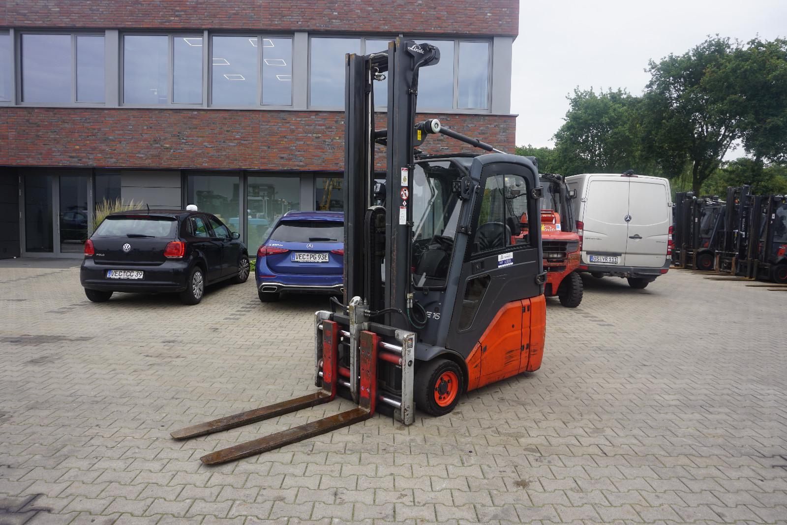 Linde E 16C-01 - Triplex - 2021er Batterie