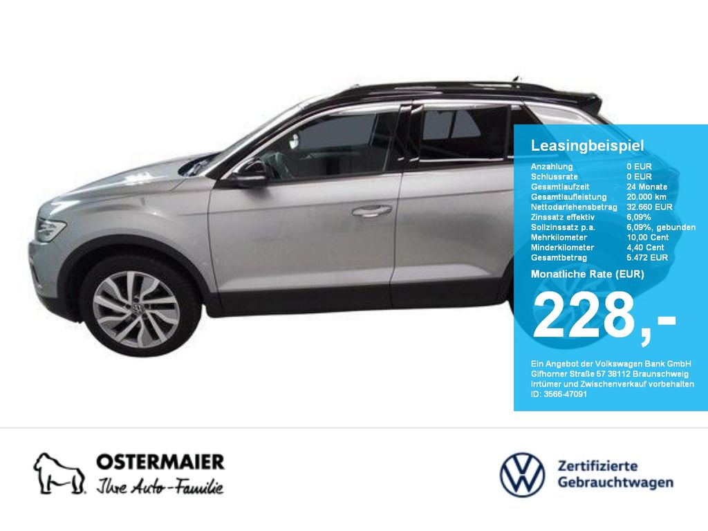 Volkswagen T-Roc GOAL 2.0TDI 150PS DSG ACC.AHK.KAMERA.NAVI+
