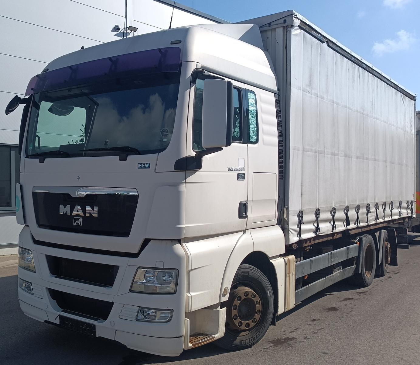 MAN TGS 26.440 6x2-4LL BDF mit Kögel WB