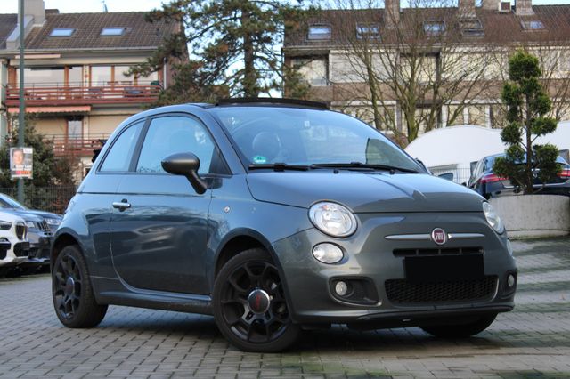 Fiat 500C Sport/1.Hand/Klima/Alu/Teilleder/Allwetter