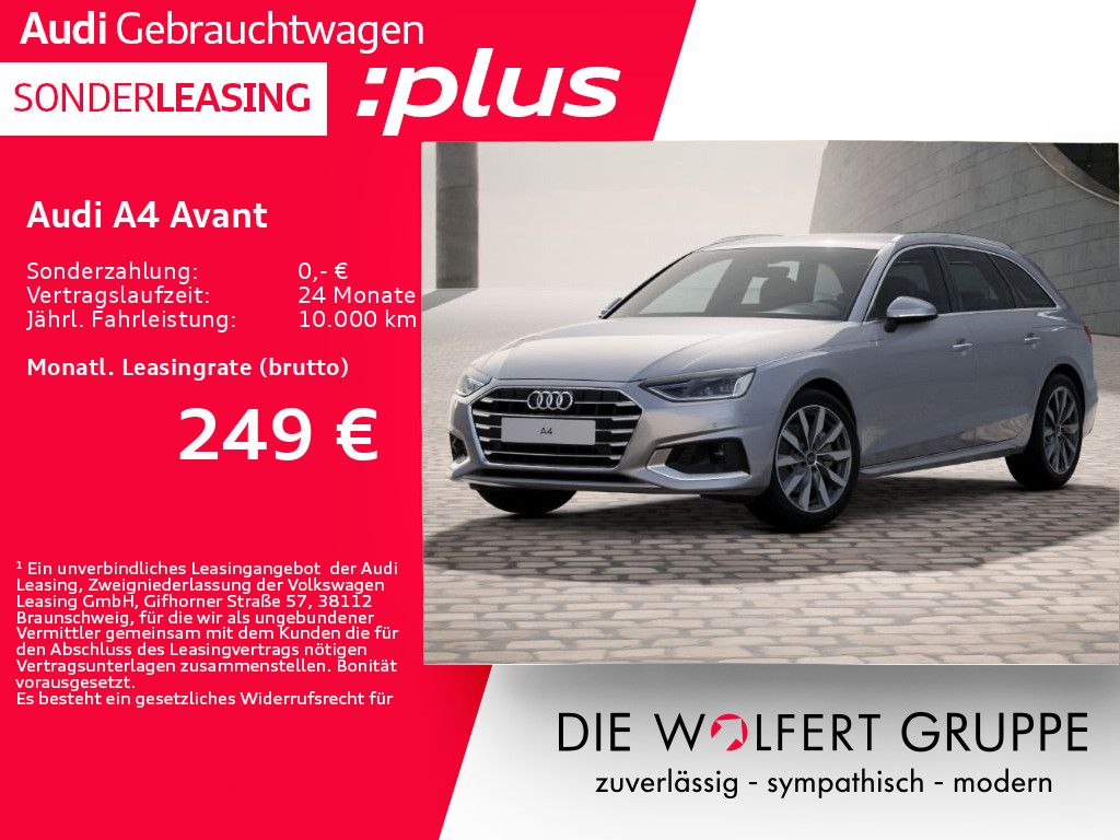 Audi A4 Avant advanced 40 TDI S tronic ACC*RFK