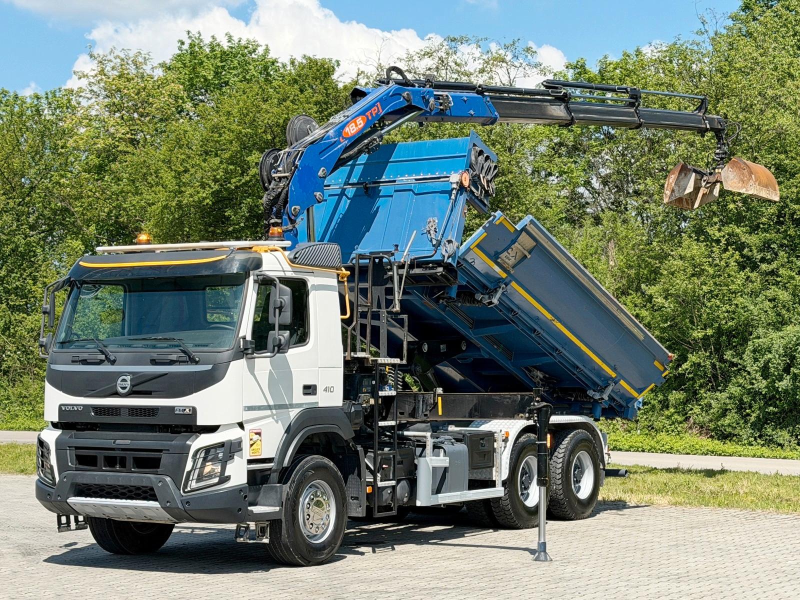 Volvo FMX 410 Kipper 4,90m *PM 18.5 TP/FUNK *6x4