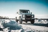 Land Rover Defender 90 Td4 Station Wagon SE SE - silberne Land Rover Defender