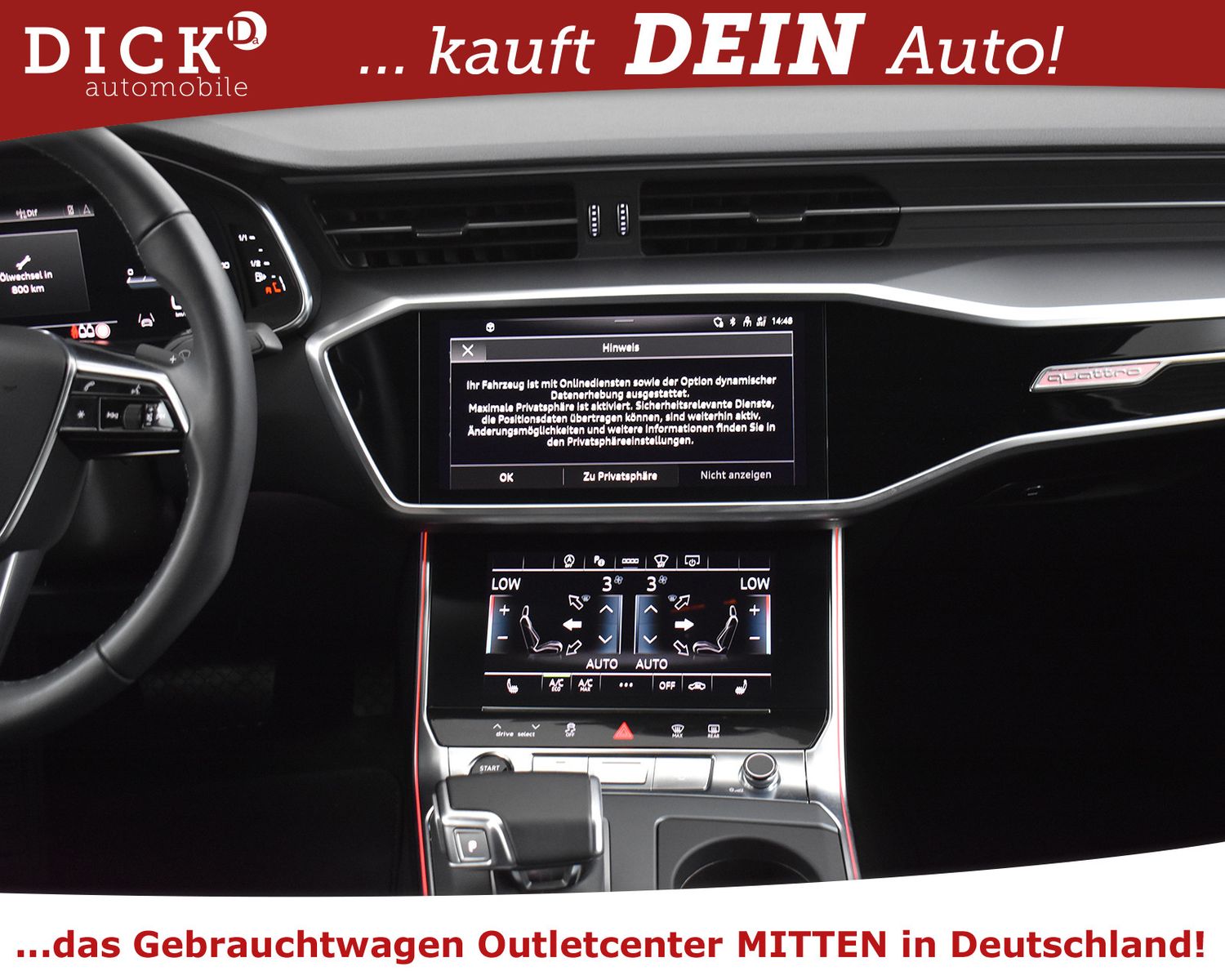AUDI A6 45TFSI Advanc Quatt VIRTU+MATR+MEMO+360+HEAD+ - Image 12