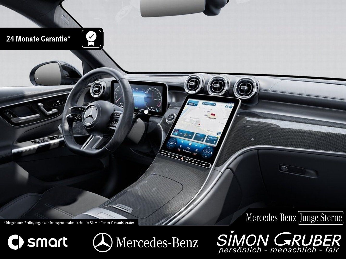 Fahrzeugabbildung Mercedes-Benz GLC 300 de 4M AMG Night HUD Distronic  Burm 360