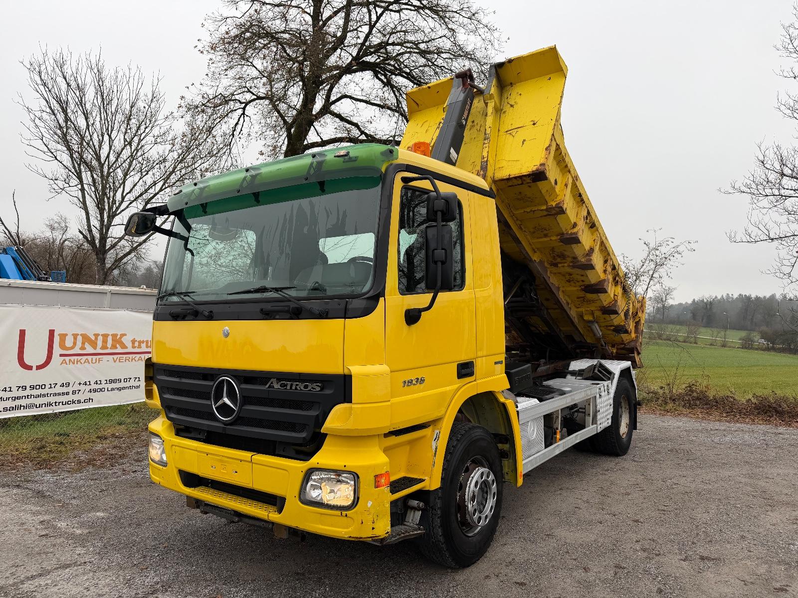 Mercedes-Benz Actros 1836 4x2 Haken Kipper