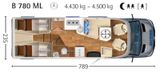 Mercedes-Benz Sprinter HYMER ML-T 780 PREMIUM - Offers matching your search criteria