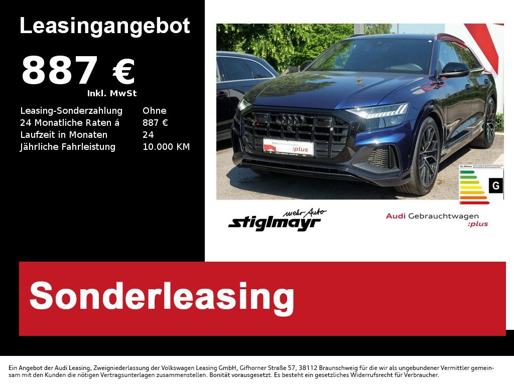 Audi SQ8 TFSI quattro ACC+AHK+HD-MATRIX+HUD+PANO+22`