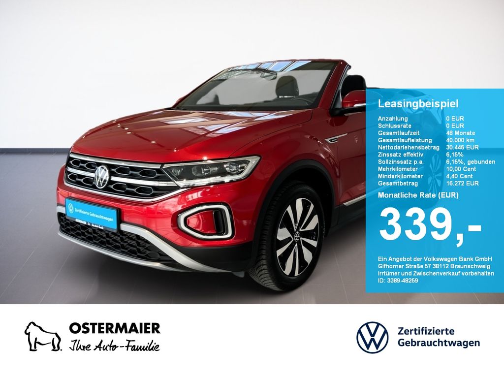 T-Roc Cabriolet MOVE 1.5TSI 150PS DSG ACC.5J-G.A