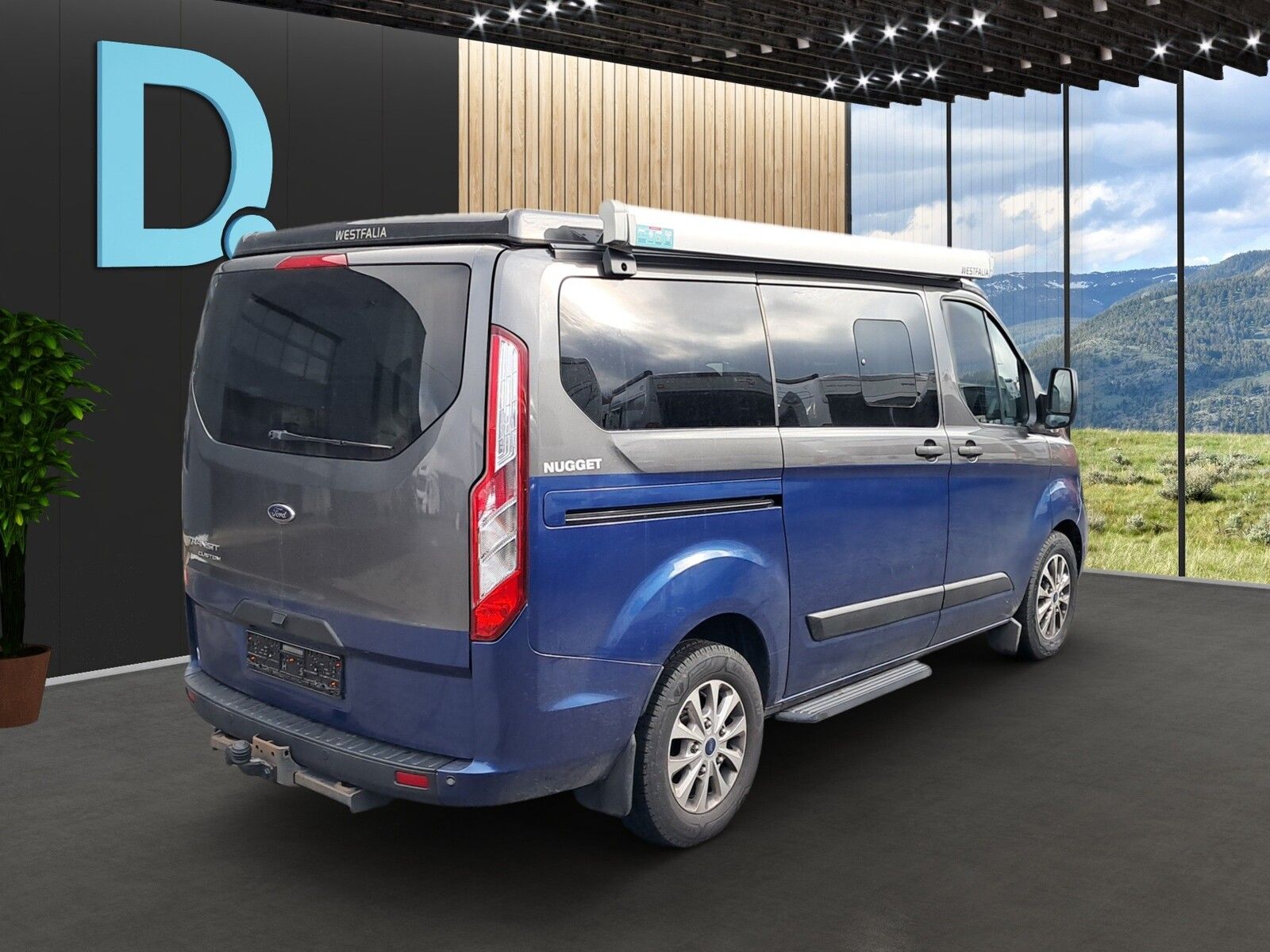 Fahrzeugabbildung Ford Nugget . Küche,AHK,RK