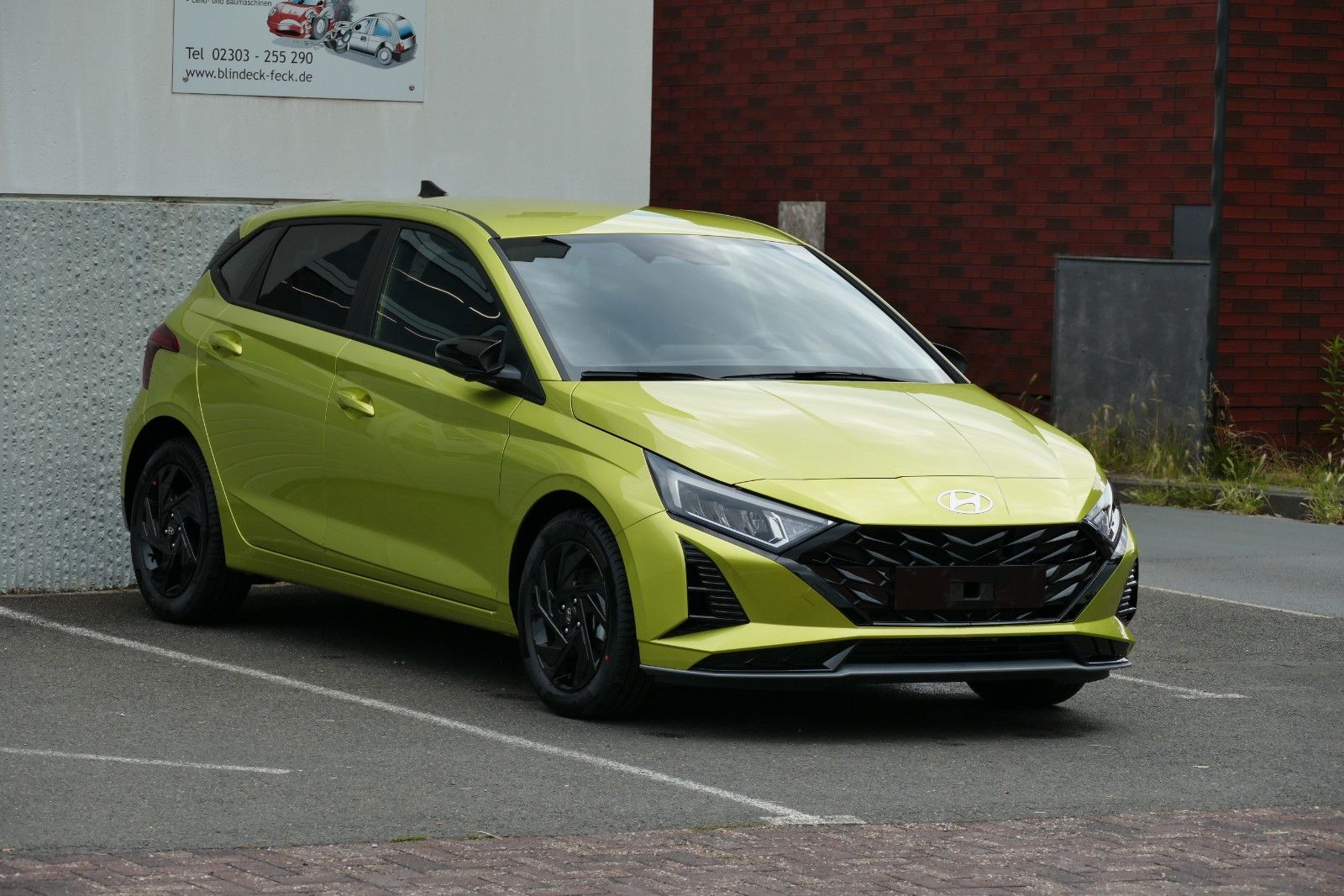 Hyundai i20 1.0 T-GDI DCT Blackline Aktion Juli26