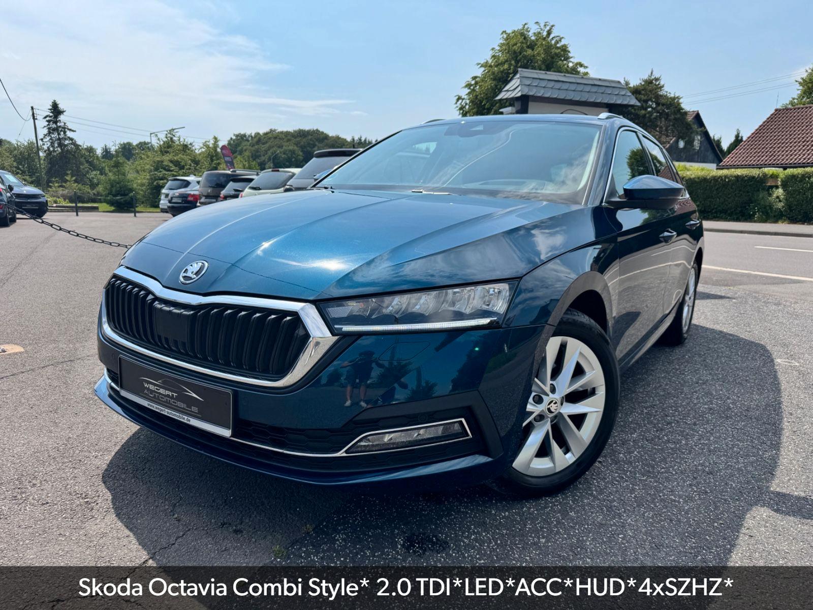 Skoda Octavia Combi Style* 2.0 TDI*LED*ACC*HUD*4xSZHZ*