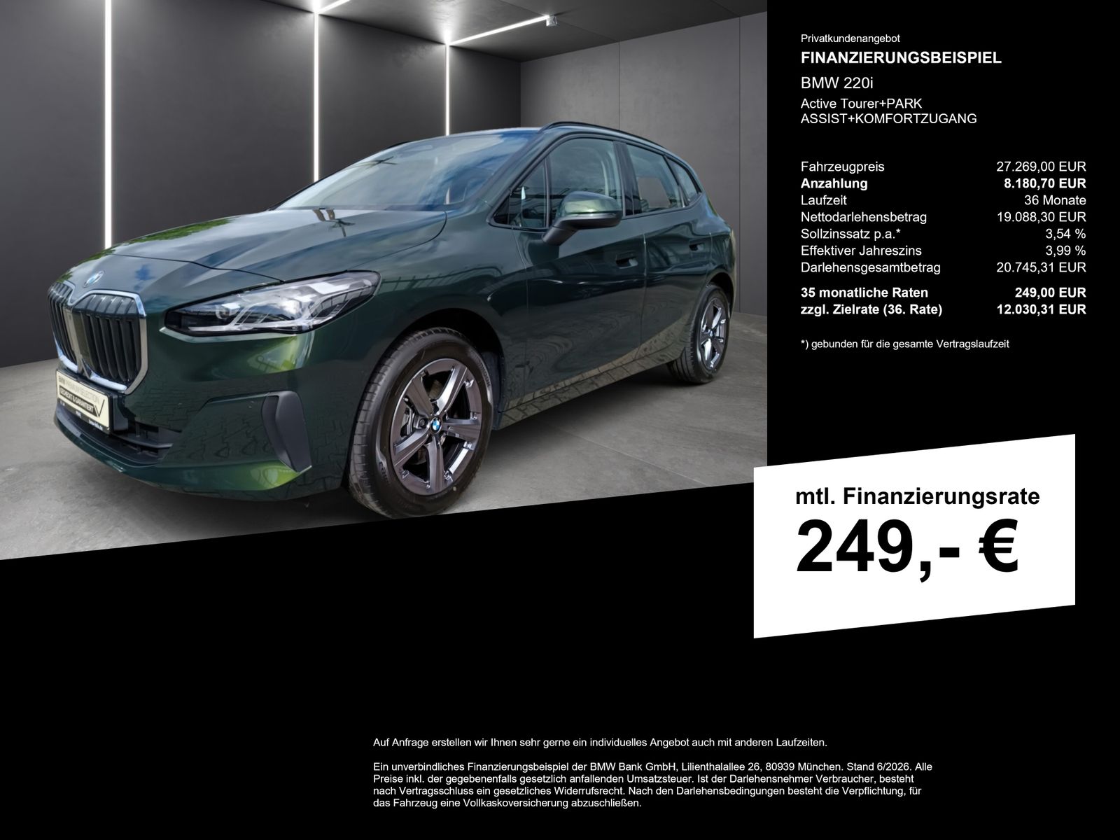 BMW 220 Active Tourer - Bild 2