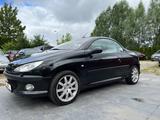 Peugeot 206 2.0  Cabriolet CC Plat, Leder,Alus,kein TÜV - Peugeot 206 mit Benzin-Antrieb: Schwarz, Leder