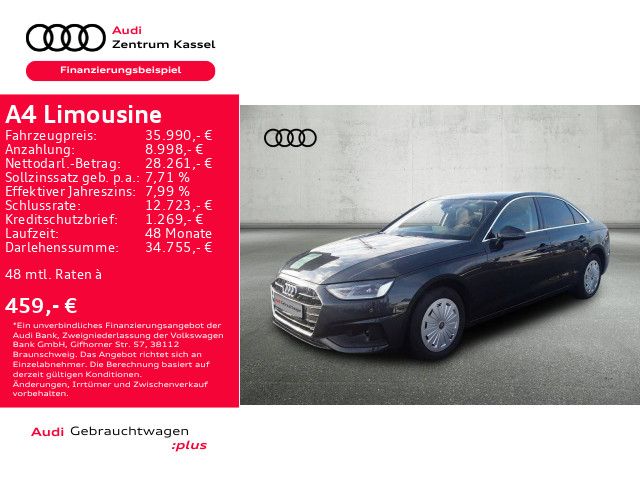 Audi A4 Limousine 35 TFSI LED Navi PDC+