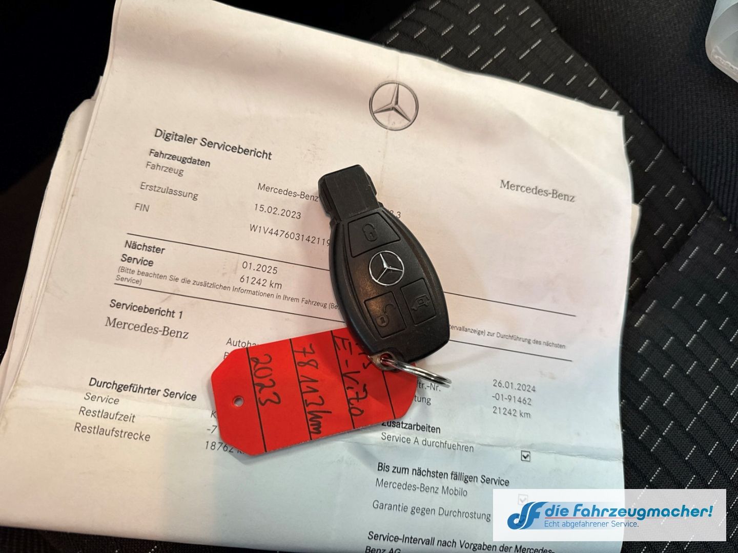 Fahrzeugabbildung Mercedes-Benz Vito Kasten e111 lang DAB SHZ Rückfahrkam. Notbr