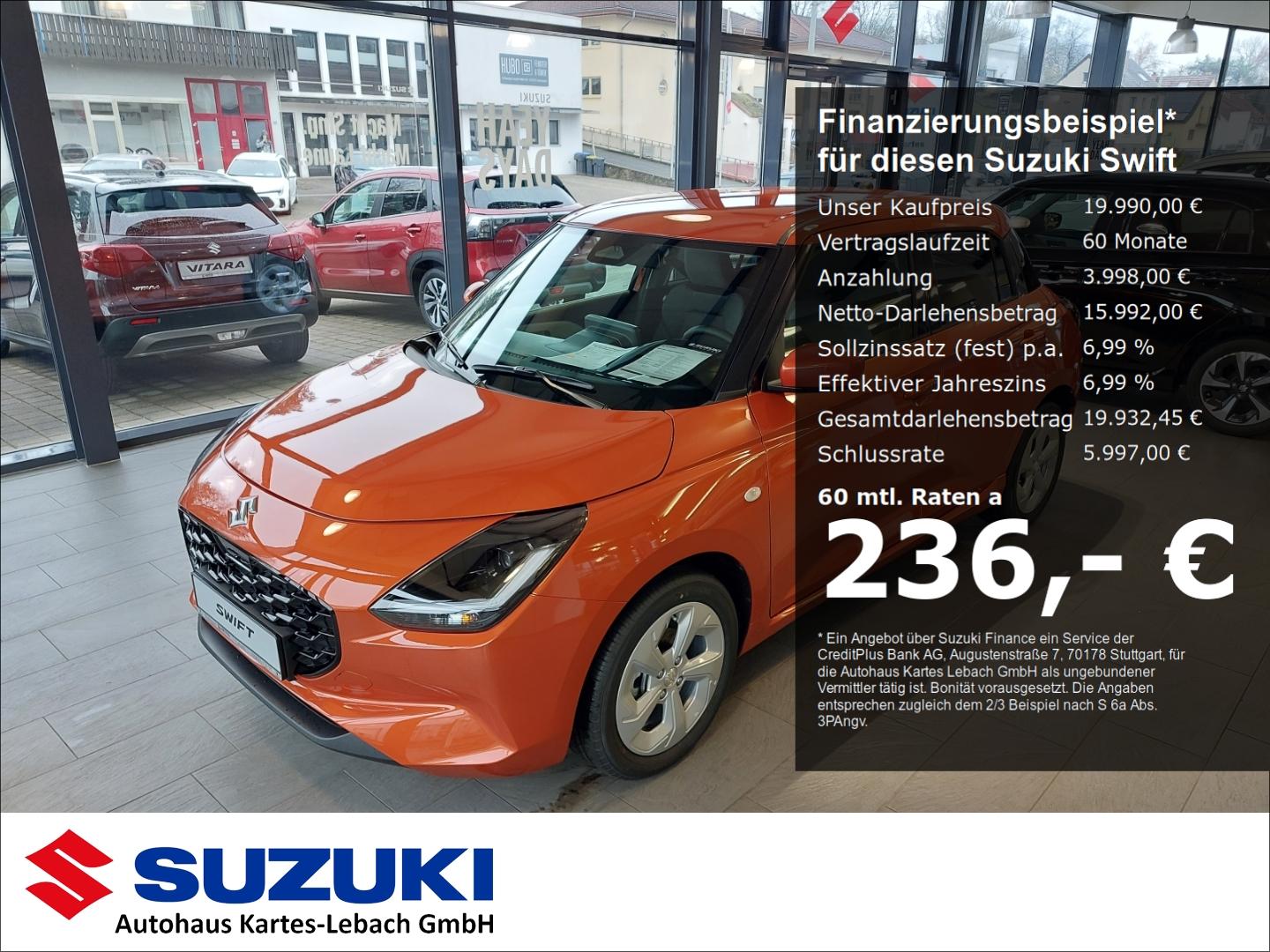 Suzuki Swift 1.2 Dualjet Hybrid Comfort Kam Nav LED SHZ