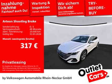 Volkswagen Leasingangebot: Volkswagen Arteon Shooting Brake R-Line 2.0 TDI AHK LED Nav