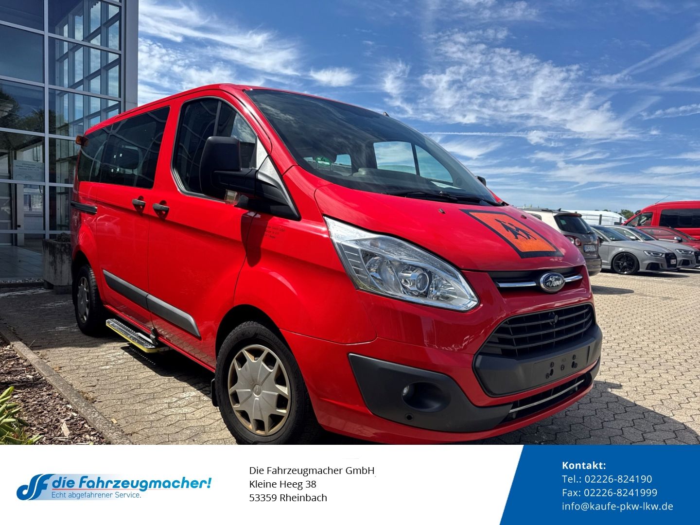 Fahrzeugabbildung Ford Transit Custom Tourneo 310 L1 Trend *EXPORT *274