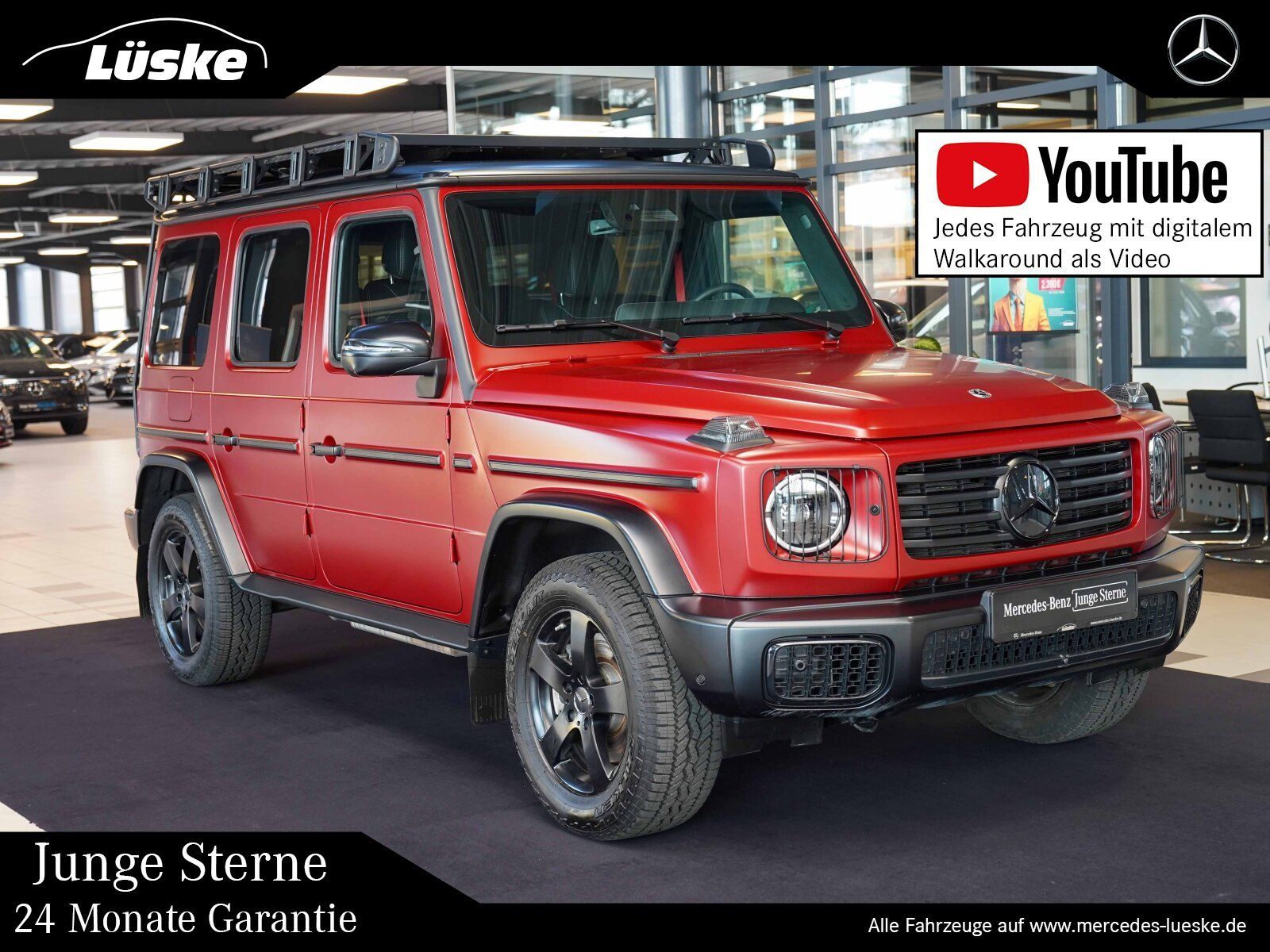 MERCEDES-BENZ G 500 PROFESSIONAL SUPERIOR Night I+II MATTLACK