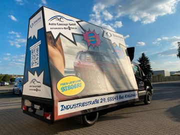 Fahrzeugabbildung Mercedes-Benz Sprinter Werbebanner mit Ihrer Werbung