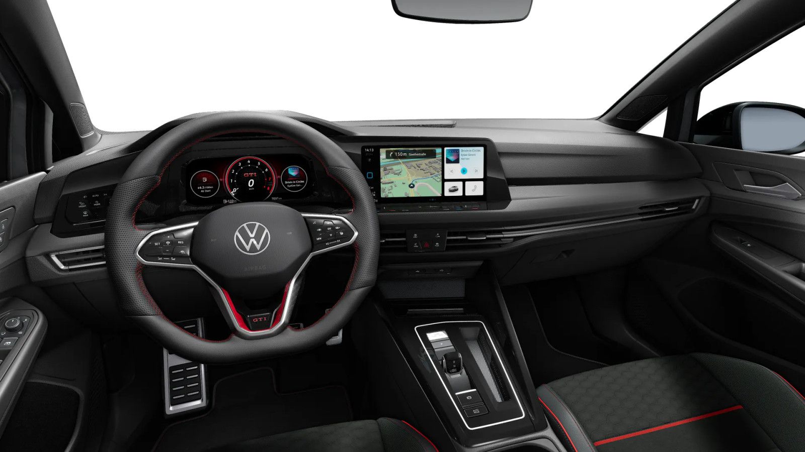 Volkswagen Golf GTI CLUBSPORT BLACK STYLE PANO MATRIX KAMER foto 10