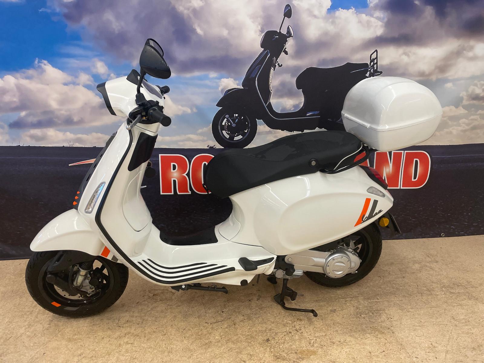 Vespa Sprint 50 S, 45 km/h, nur 968 km, Top - Case