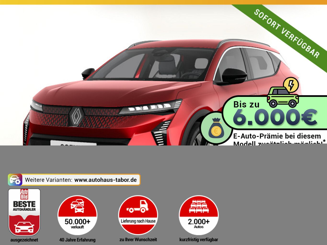 Renault Scenic E-TECH Techno 170 Comfort Range UVP-29%*