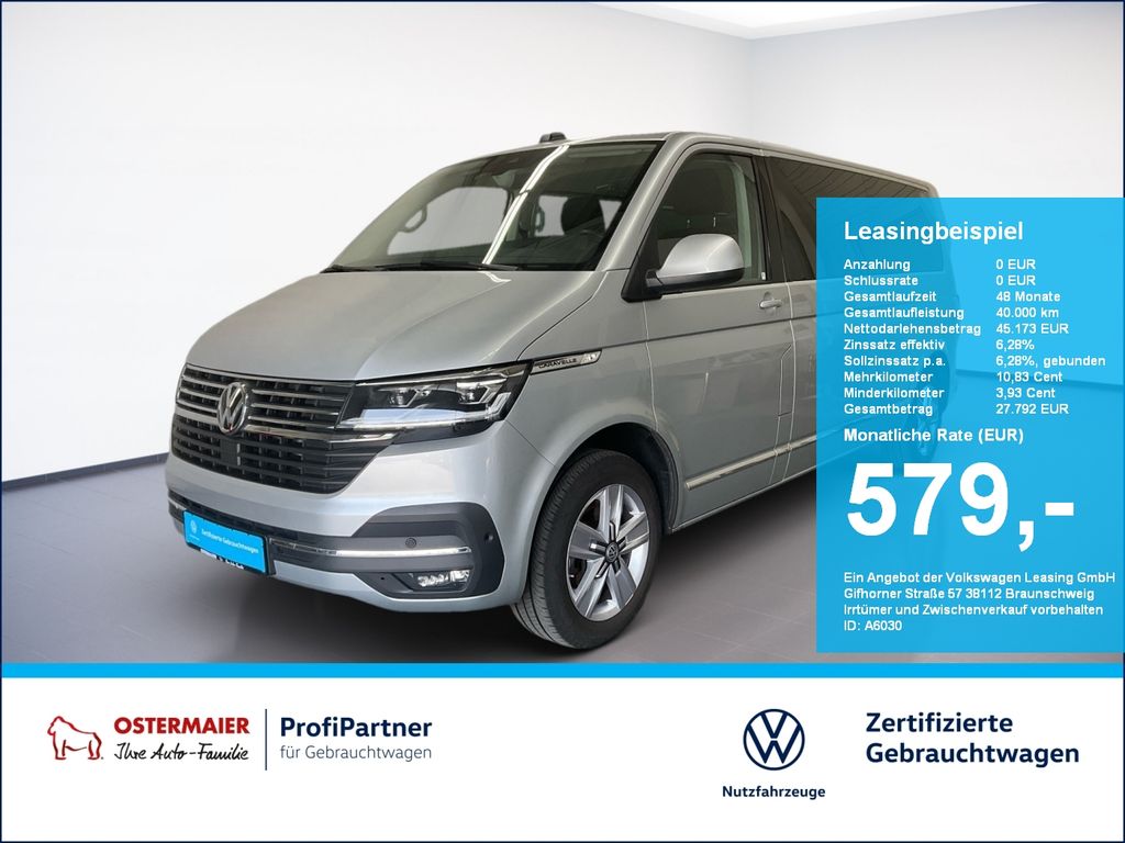 Volkswagen T6.1 Caravelle LR LANG 2.0TDI 204PS DSG LED.9SIT