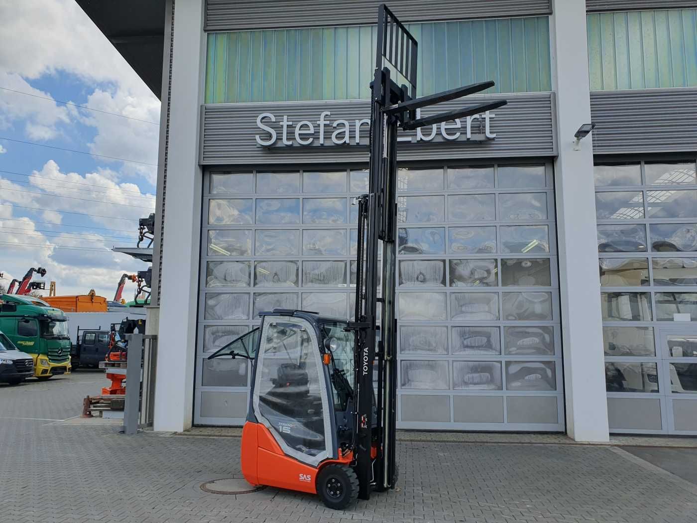 Fahrzeugabbildung Toyota 8FBET15 / Triplex: 4.30m / nur 393h! / SS