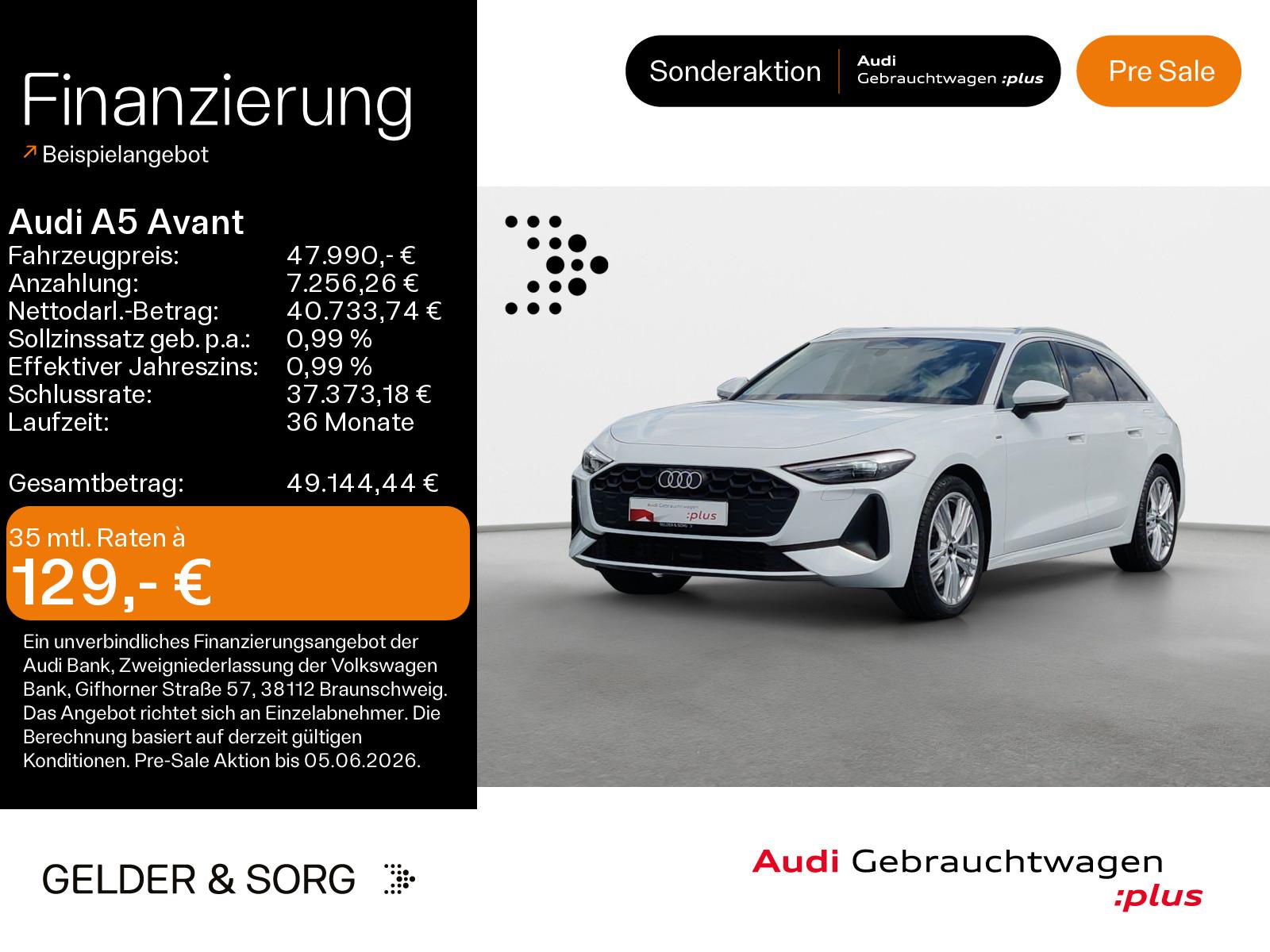 Audi A5 Avant e-hybrid quattro 220kW 103km/WLTP*LED*