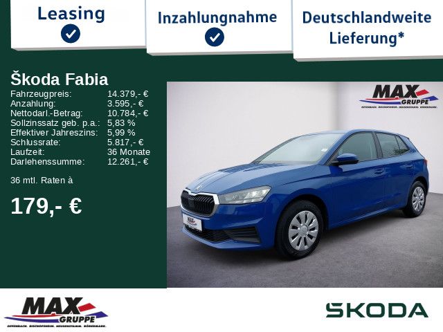 Fabia 1,0TSI Active +KAMERA+LED+ACC+CARECONNECT+