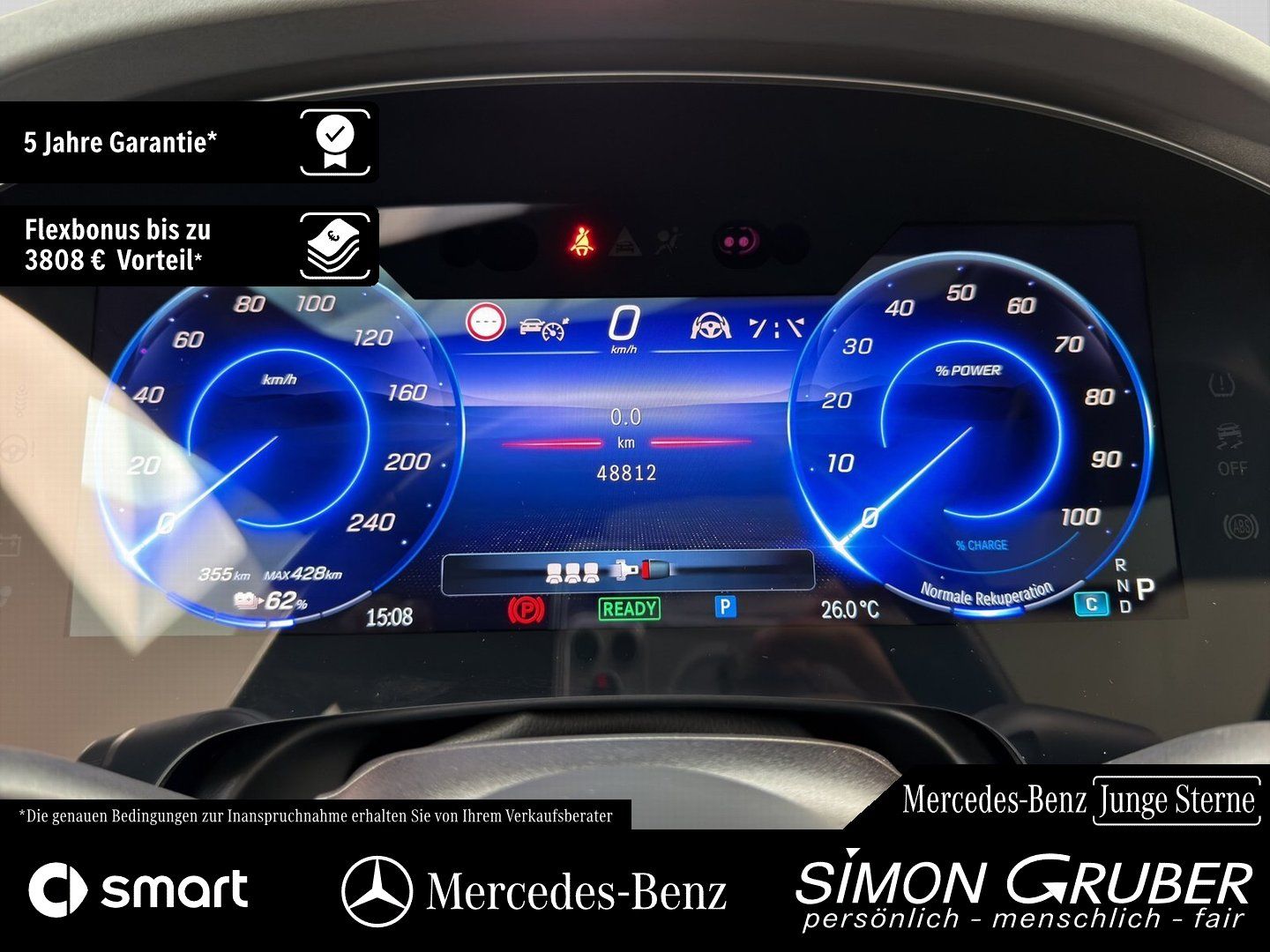Fahrzeugabbildung Mercedes-Benz EQS 580 4M AMG Pano Hyper Sitzklima Massage