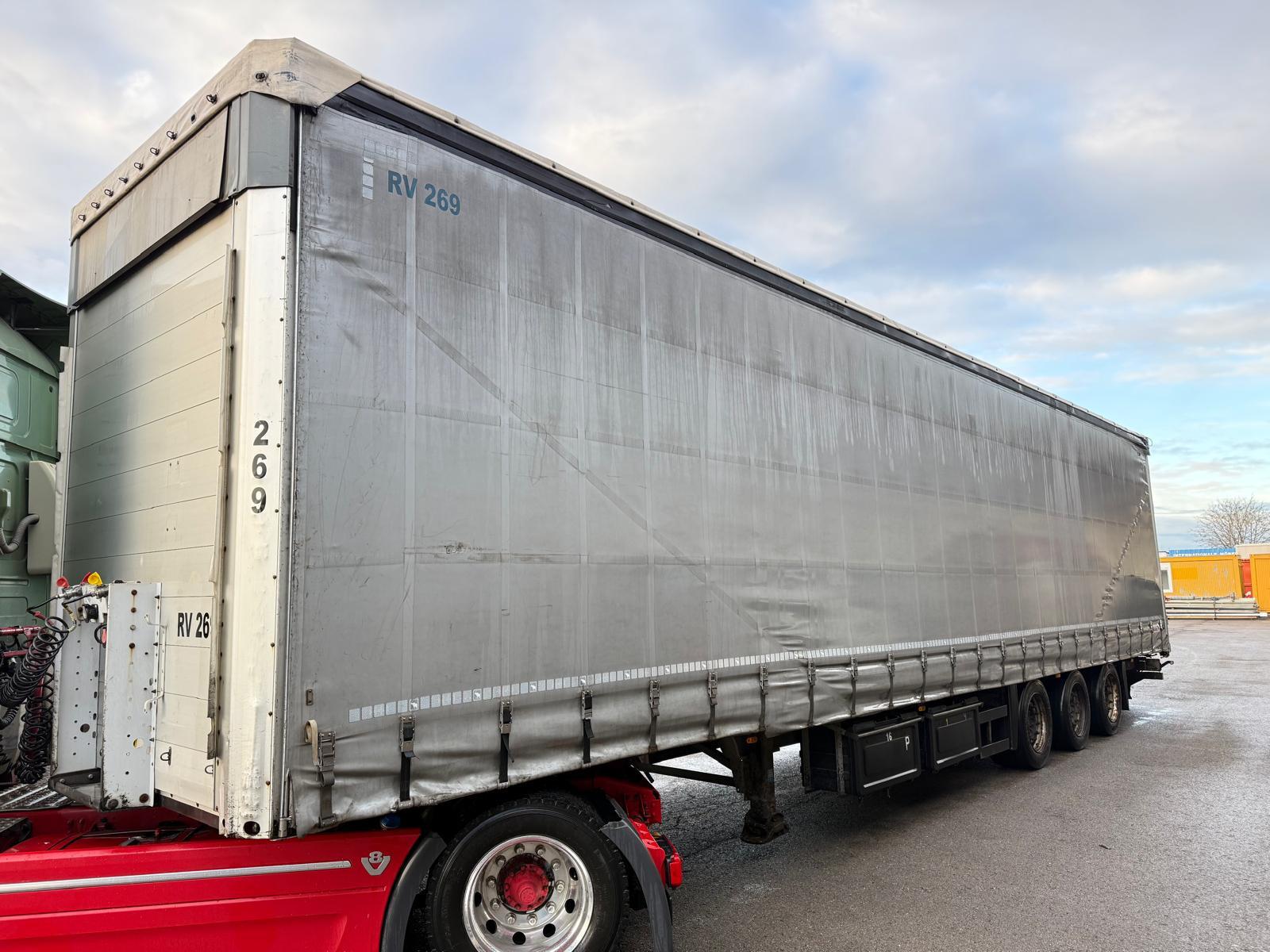Schmitz Cargobull  3 Achs MEGA Liftachse Hubdach SAF-axles TÜV9/26