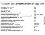 Bürstner Copa 530  Automatik + reichhaltigem Zubehör  - Bürstner A530