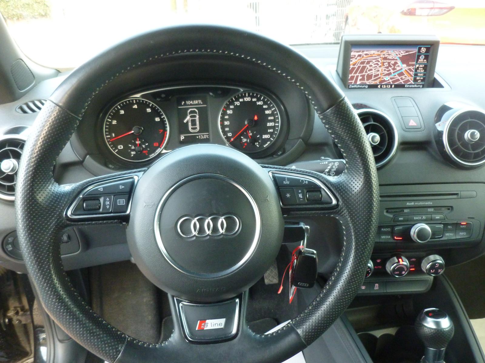 Audi A1 3x S-LINE LED/S-Tronic/Navi/T-Leder/BT